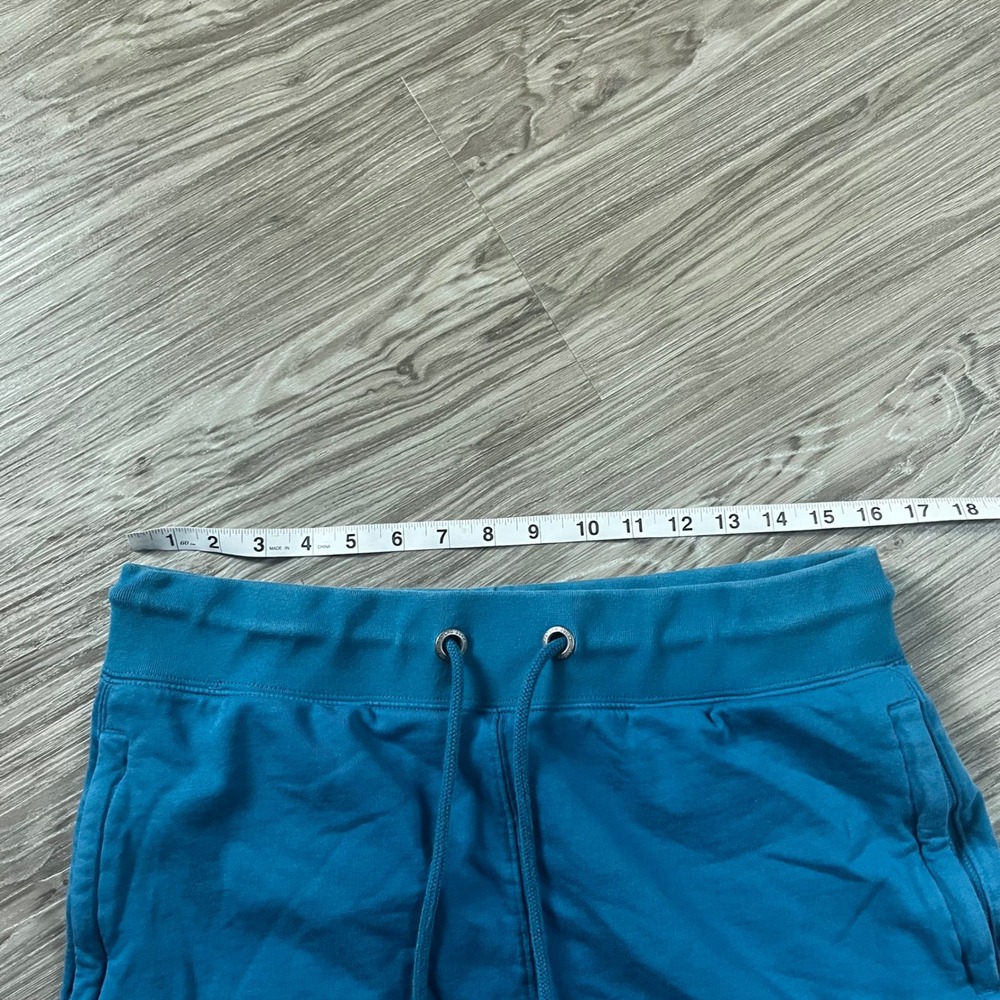 Psycho Bunny Mens Teal Blue French Terry Sweat Shorts B6R161W1FT Size M - Picture 6 of 9